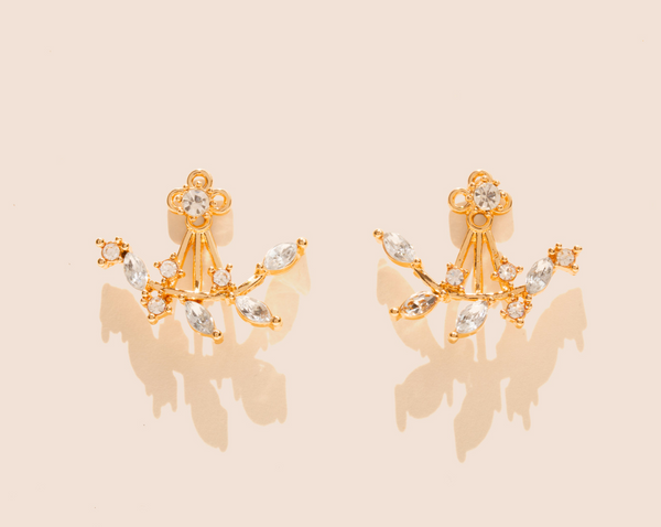 Diamante Gold Earrings